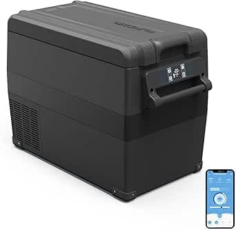 Alpicool NCF45 40L Glaciere Portable Réfrigérateur Voiture Camping Congélateur 12/24V Mini Frigo pour Maison, Bureau ou Pique-Nique en Plein Air/ -20 à 20℃