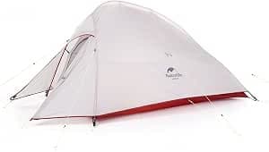 Naturehike Tentes de Camping et Randonnée 2 Personne Ultra Légère Tente Facile à Installer Tentes Dôme Tente 4 Saison Imperméable Ventilée pour Pique-Nique Randonnée