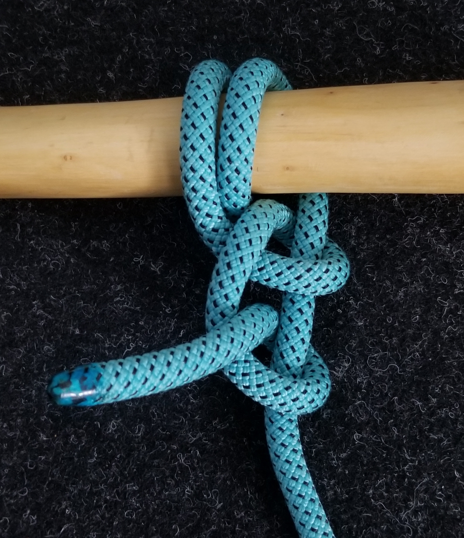 Première demi-clef du cabestan sécurisé